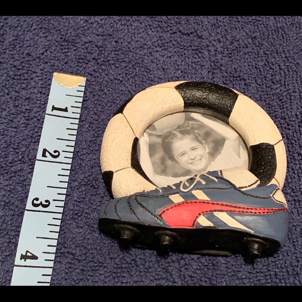 Soccer picture frame